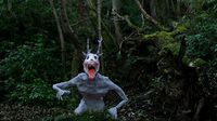 Rigged Wendigo Alien character