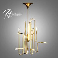 Milano Chandelier by Robert Abbey