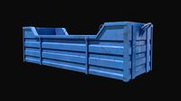 Container Dustbin - Low Poly and PBR
