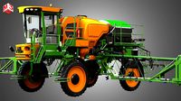 Sprayer - Spreader and Pneumatic Seeder 3 in 1 Machine