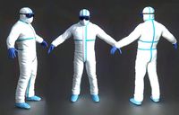 Hazmat Suit white