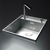 Retractable window mixer BLANCO