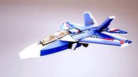 Lego creator  Plane 31039 3d model and bricks animation