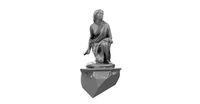 Ruth Gleaning Sculpture - 1848