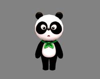 cartoon panda clothing - men