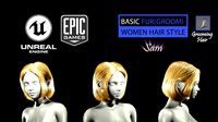 sam grooming real-time hairstyle unreal engine 46