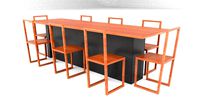 dining table from parasite movie