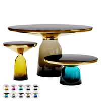 bell tables set - 3 models - 10 materials