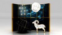 eid al adha shop window decoration
