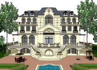 domilli sketchup house plan