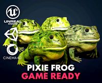 pixie frog - game ready