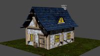 medieval hut