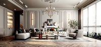 american living room