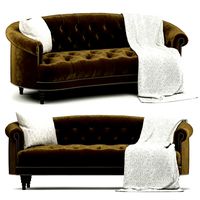 corbyn rolled arm chesterfield sofa