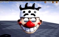 psycho mask low-poly