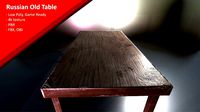 russian old table
