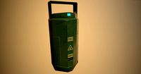 sci fi containment flask