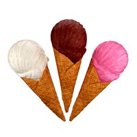 ice cream cone set