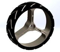 golf cart wheel 265 mm