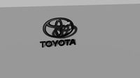 toyota logo set