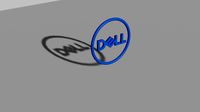 dell logo 01 low-poly