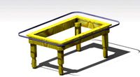 glass table