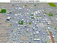 springfield city illinois usa 40km