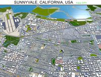 sunnyvale city california usa 20km