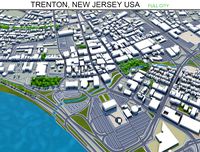 trenton city new jersey usa 20km