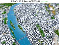 prague city praha czechia 50km