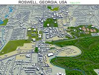 roswell city georgia usa 40km