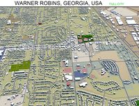 warner robins city georgia usa 30km