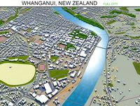 whanganui city new zealand 20km