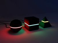 rock shape lamp
