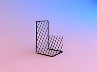 metal loft chair-visual deception