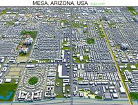 mesa city arizona usa 50km