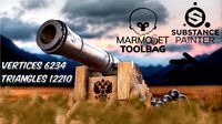 historical cannon with the coat of arms of russia