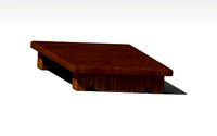 pat- mini wooden table indian