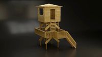 lifeguard hut