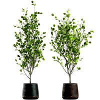 decorative tree in a flowerpot for the interior 957