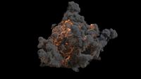 large scale explosion vdb