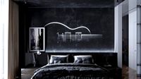 young dark bedroom