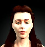 emilia clarke mother of dragons game of thrones got the famous hollywood star 3d design ready for