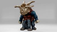 stylized monster julermo