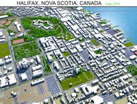 halifax city nova scotia canada 50km