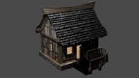 semi-antique house
