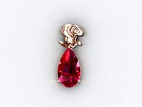 rose pendant