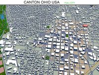 canton city ohio usa 30km