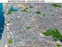 baton rouge city louisiana usa 40km