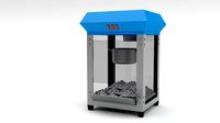 3d popcorn machine